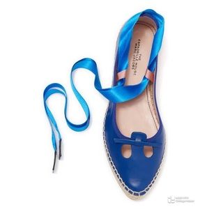 Marc Jacobs The Mouse Espadrilles Blue Size 8